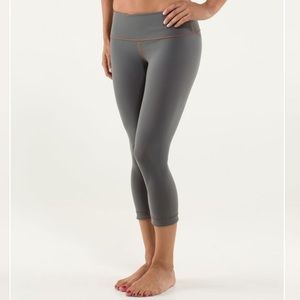 Lululemon Wunder Under Crop *Reversible